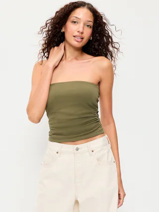 Hug Double-Layer Tube Top | Old Navy (US)