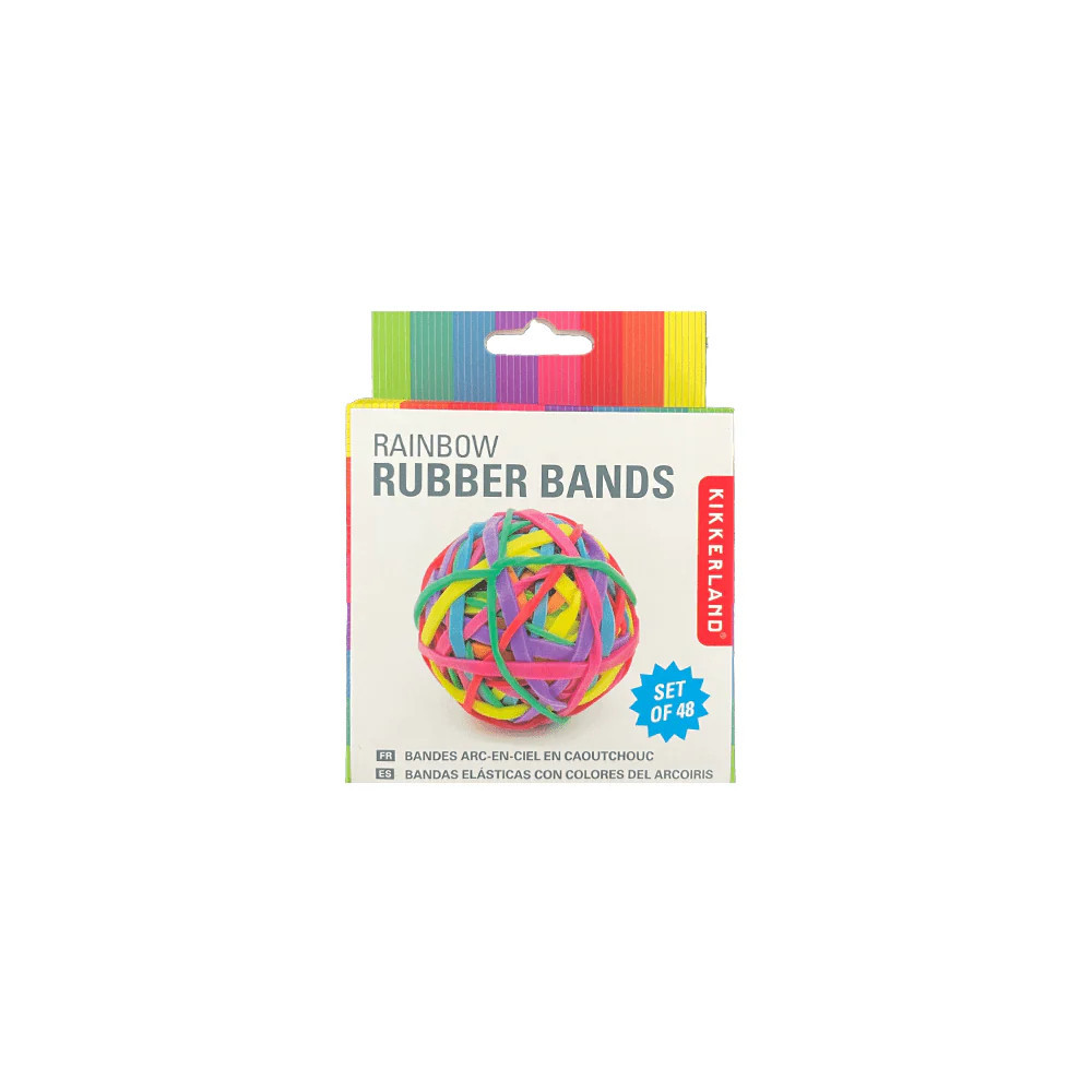 Rainbow Rubber Bands | Shop Sweet Lulu