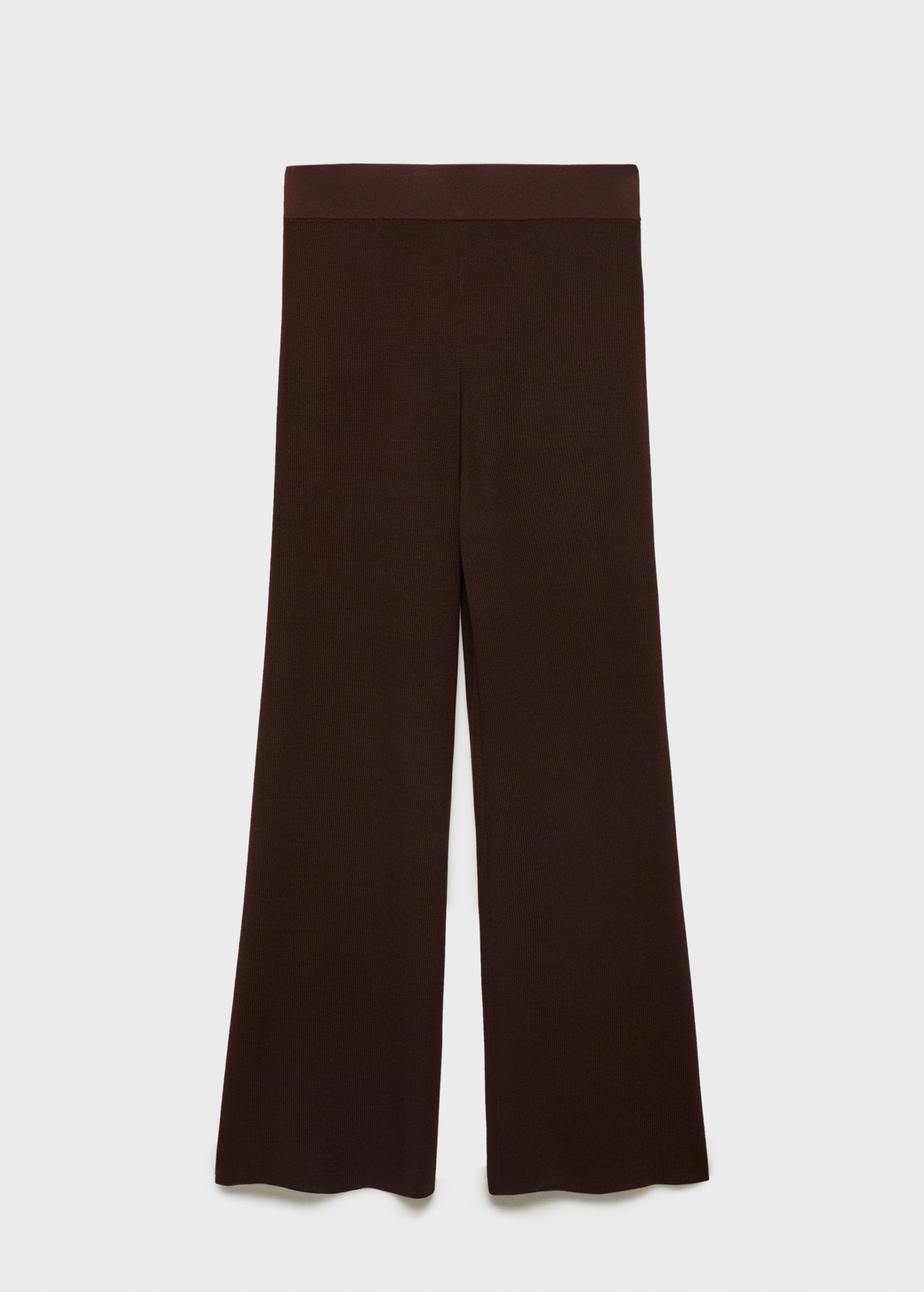 Straight knitted trousers - Women | MANGO USA | Mango (US/MX/AU)