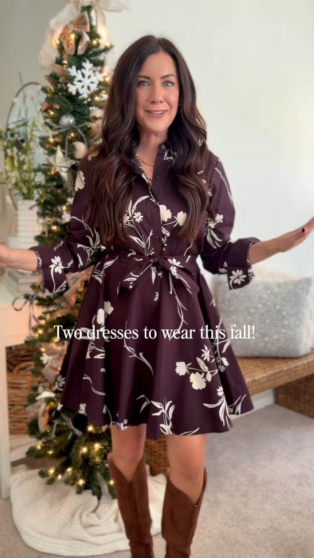 Target dress perfect for the holidays & beyond! Wearing a small & has fully functioning buttons 

#LTKFindsUnder50 #LTKHoliday #LTKSeasonal