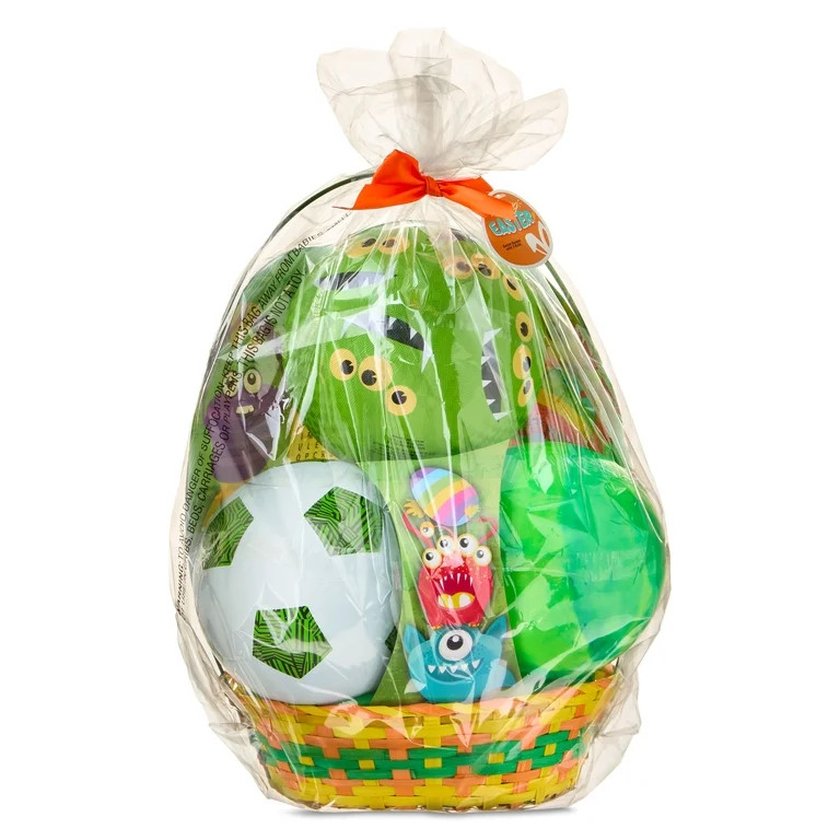 3 Ball Monster Ball Prefilled Easter Basket, by Megatoys | Walmart (US)
