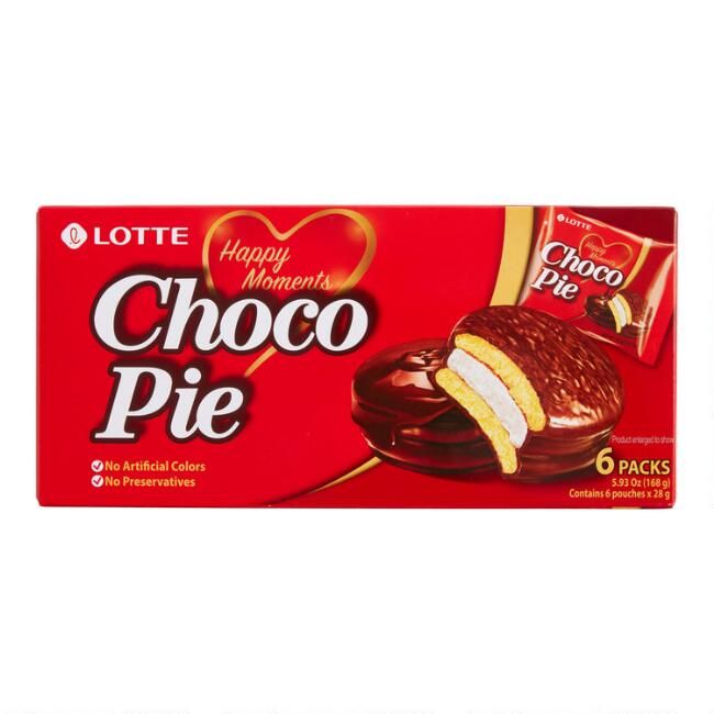 Lotte Milk Chocolate Pie 6 Pack | World Market