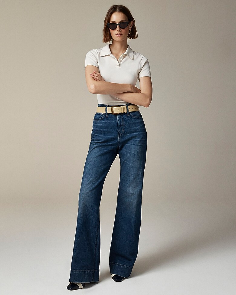 Curvy denim trouser in 1996 semi-stretch | J. Crew US