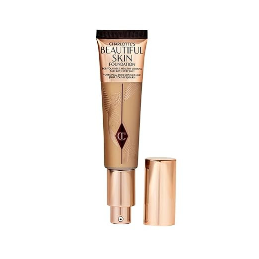 Charlotte Tilbury Beautiful Skin Medium Coverage Hydrating Foundation - Buildable Liquid Makeup f... | Amazon (US)