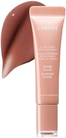 LANEIGE Glaze Craze Tinted Lip Serum: Hydrating Lip Serum for Glossy, Nourished Lips with Plumpin... | Amazon (US)