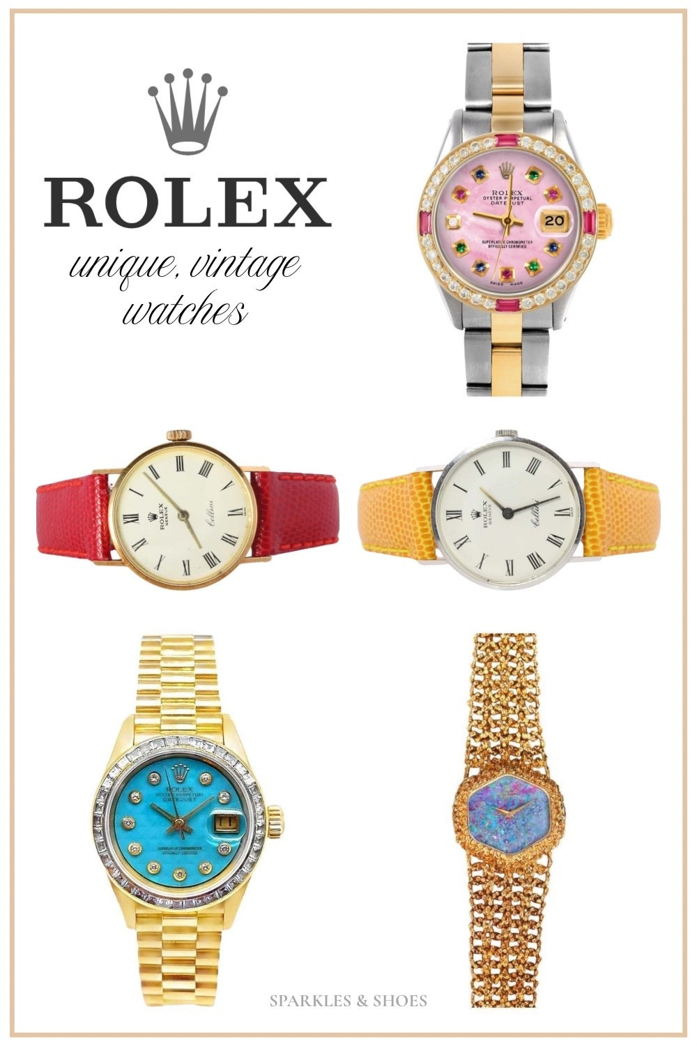 A gift for the one who is impossible to buy for? Check out these vintage Rolex watches! 