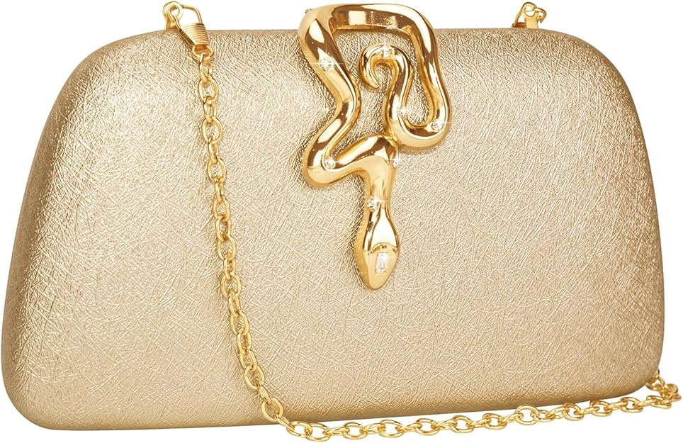 Glitter Clutch Purse for Women – Elegant & Dazzling Evening Bag, Sparkly Handbag for Magical We... | Amazon (US)