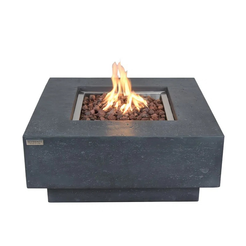 Manhattan Concrete Fire Pit Table | Wayfair North America