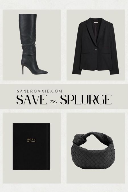 Save vs. splurge — boots, blazer, planner, mini woven bag

xo, Sandroxxie by Sandra
www.sandroxxie.com | #sandroxxie

save or splurge, same vibe for less

#LTKshoecrush #LTKGiftGuide #LTKstyletip