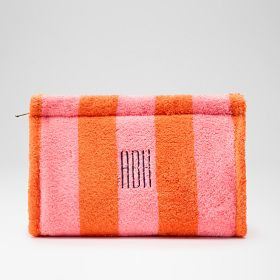 Cabana Stripe Terry Pouch | Mark and Graham