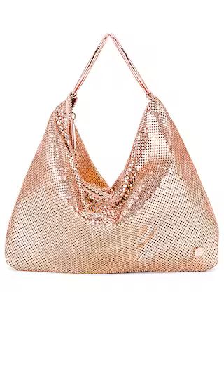 Shar Mesh Convertible Bag in Rose Gold | Revolve Clothing (Global)