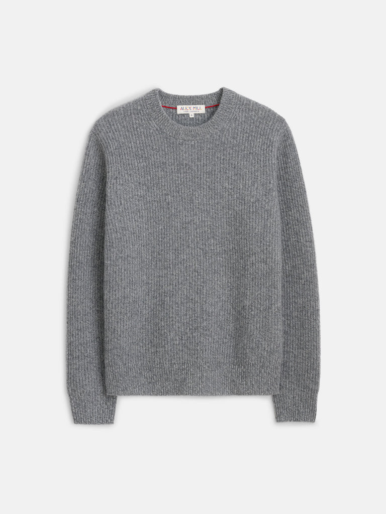 Jordan Sweater In Washed Cashmere | Alex Mill