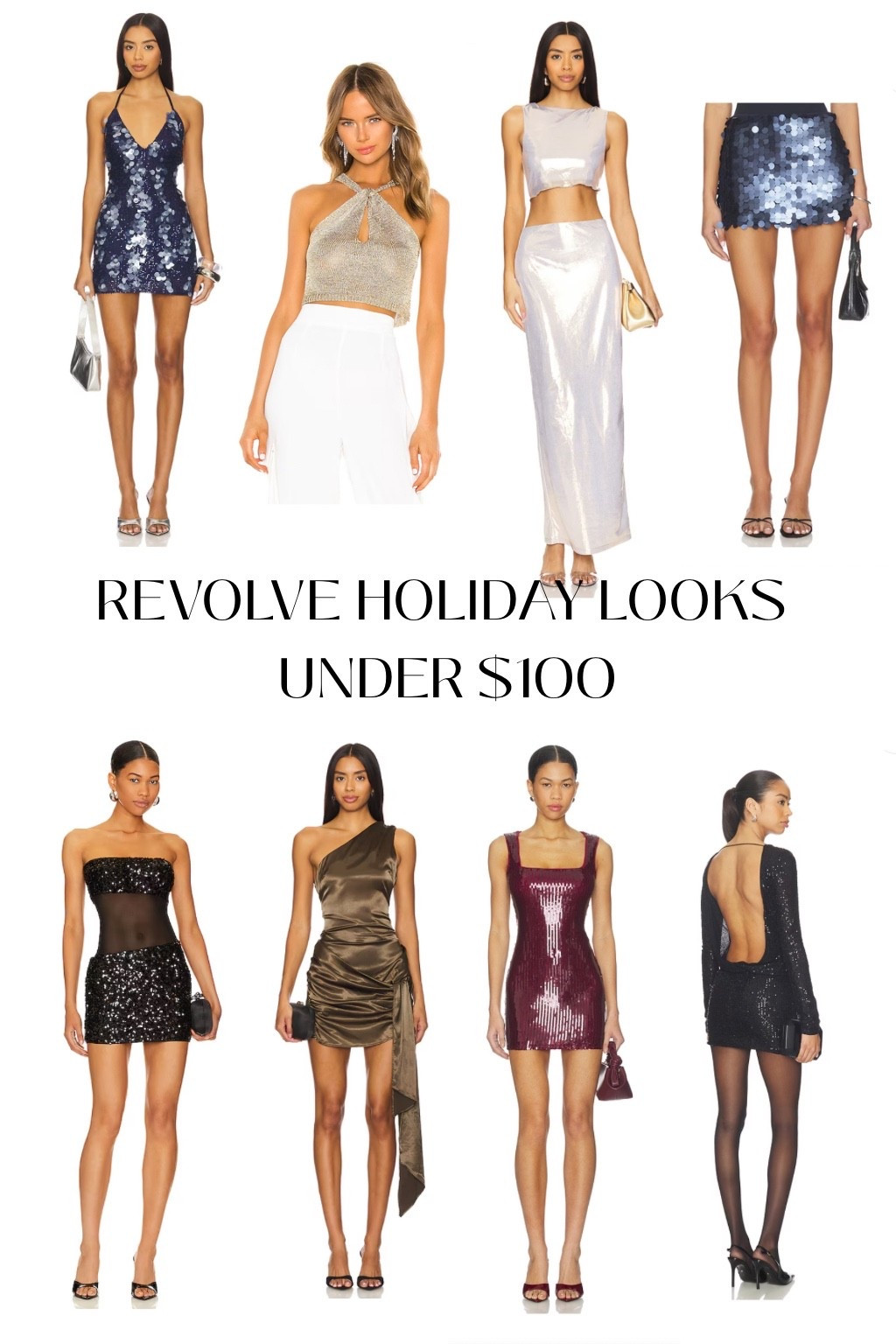 budget friendly NYE & holiday looks from Revolve! #revolvefinds #revolvedresses #revolvesuperdown #nyedress #nyeoutfit #holidaylooks #revolveunder100

#LTKSeasonal #LTKHoliday #LTKFindsUnder100