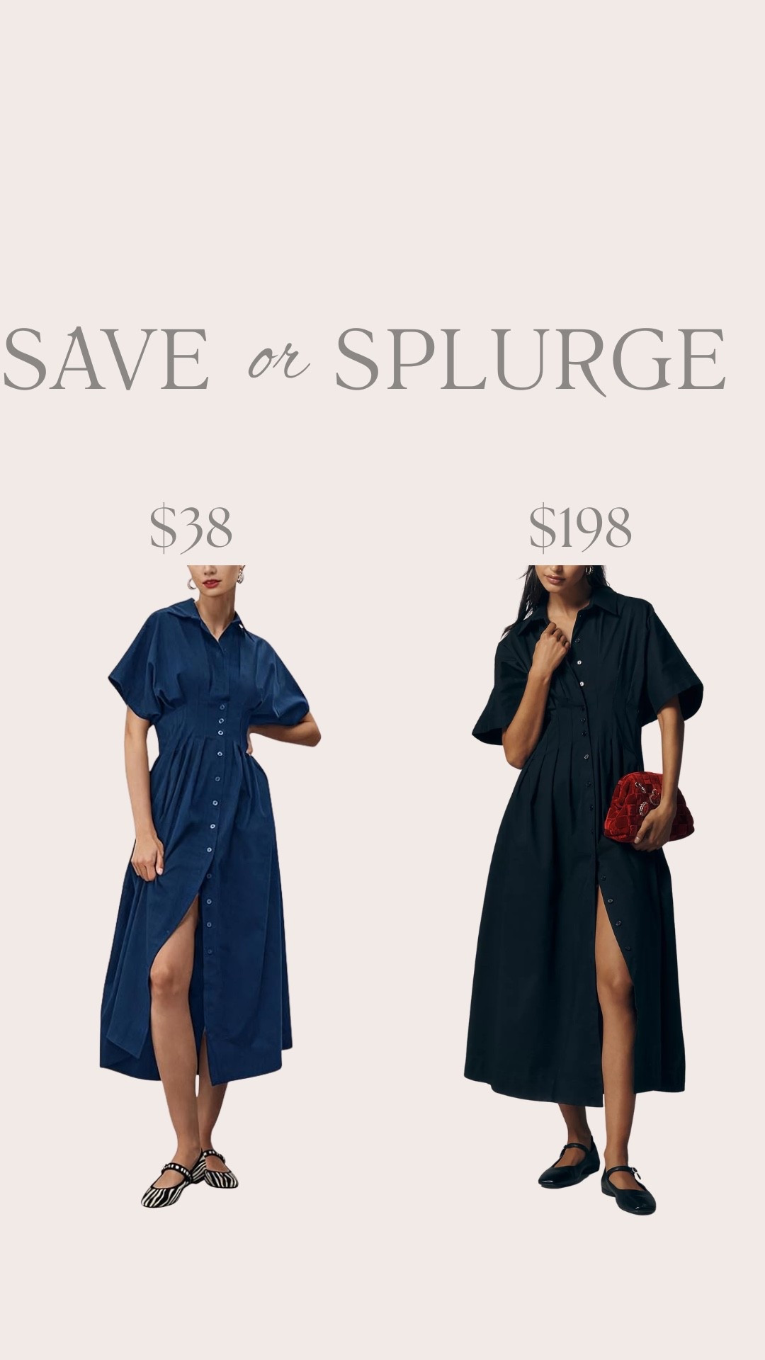 Save vs splurge 

#LTKOver40 #LTKootd #LTKSeasonal