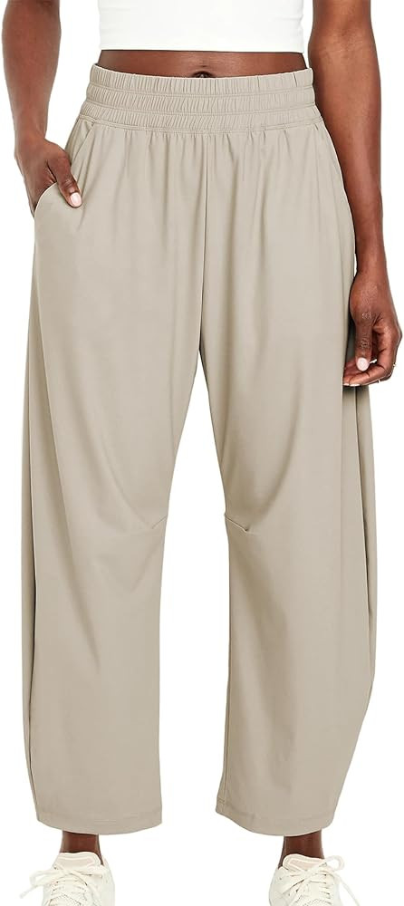 Barrel Pants Women Baggy Wide Leg Elastic Waisted Sweatpants Athletic Clothes Lounge Palazzo Trou... | Amazon (US)