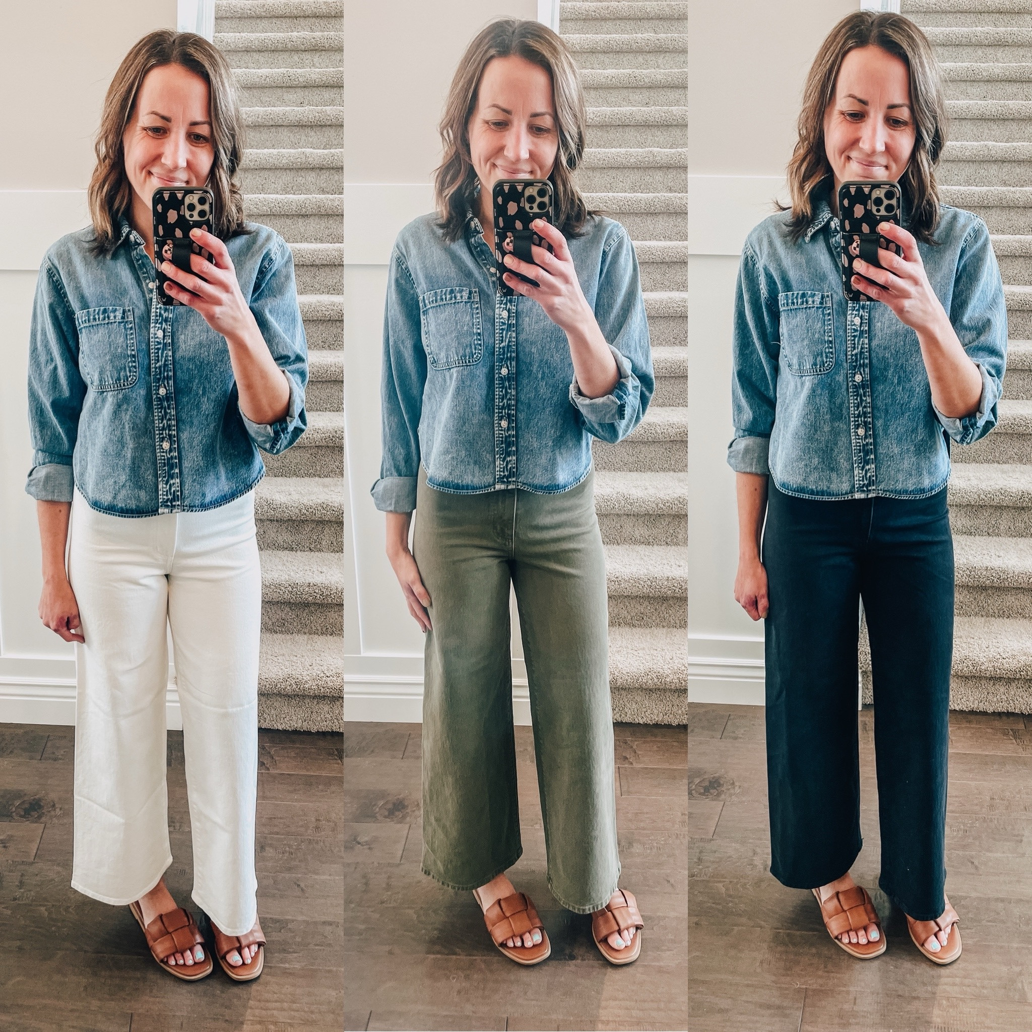 Target wide leg jeans! Wearing my TTS. 

#LTKworkwear #LTKstyletip #LTKfindsunder50