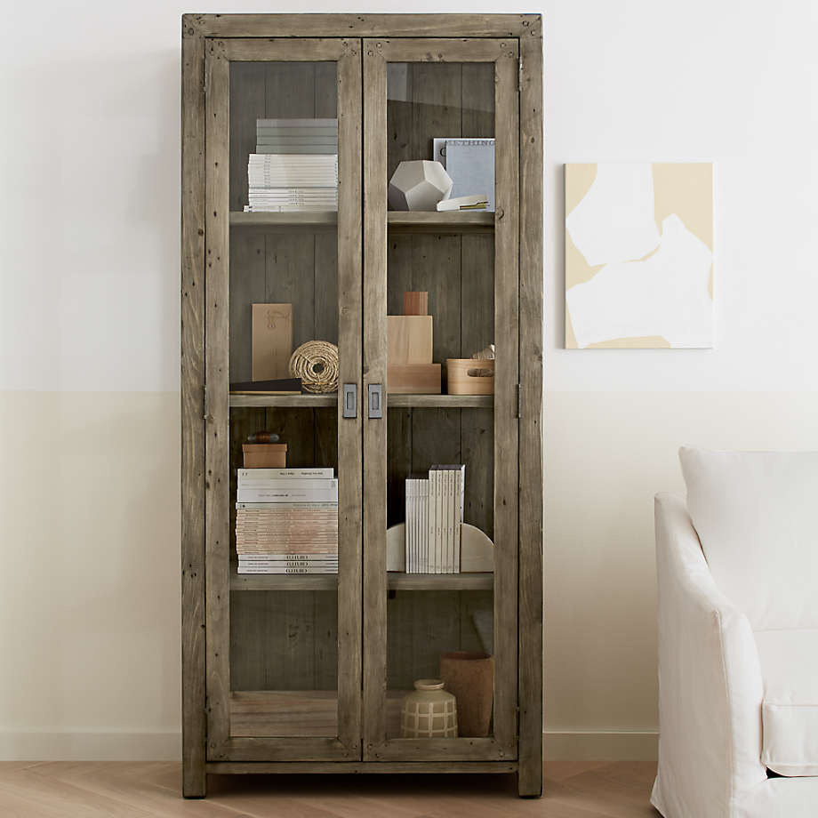 Morris Chocolate Brown Bookcase + Reviews | Crate & Barrel | Crate & Barrel