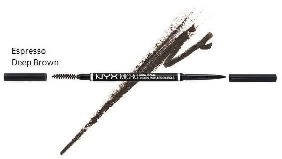 NYX Professional Makeup Micro, Vegan Eyebrow Pencil, Espresso, 0.003 oz | Walmart (US)