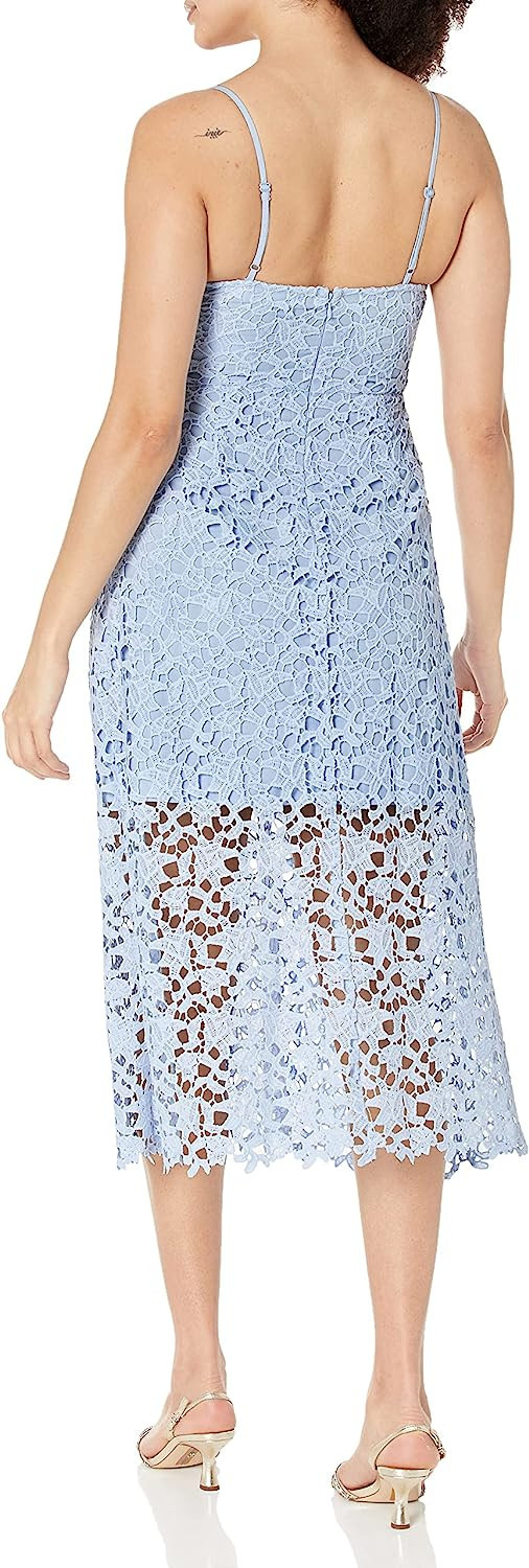 ASTR the label Women's Sleeveless Lace Fit & Flare Midi Dress | Amazon (US)