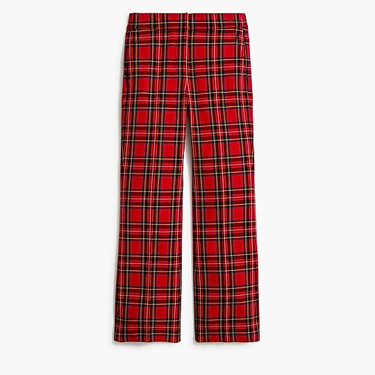 Tartan Kelsey flare pant | J.Crew Factory