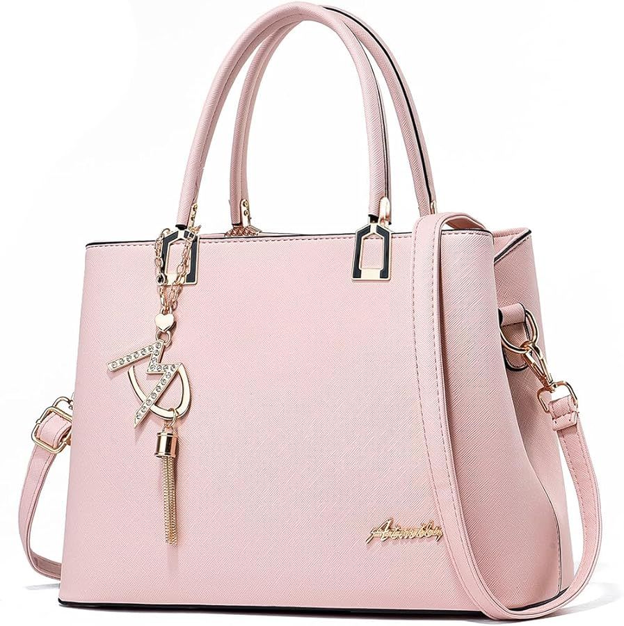Womens Purses and Handbags Shoulder Bags Ladies Designer Top Handle Satchel Tote Bag | Amazon (US)