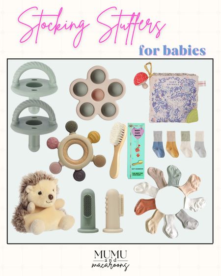Amazon's small gift ideas for babies!

#stockingstuffers #holidaygiftguide #babyitems #affordablefinds #babyshowergifts

#LTKHoliday #LTKbaby #LTKGiftGuide