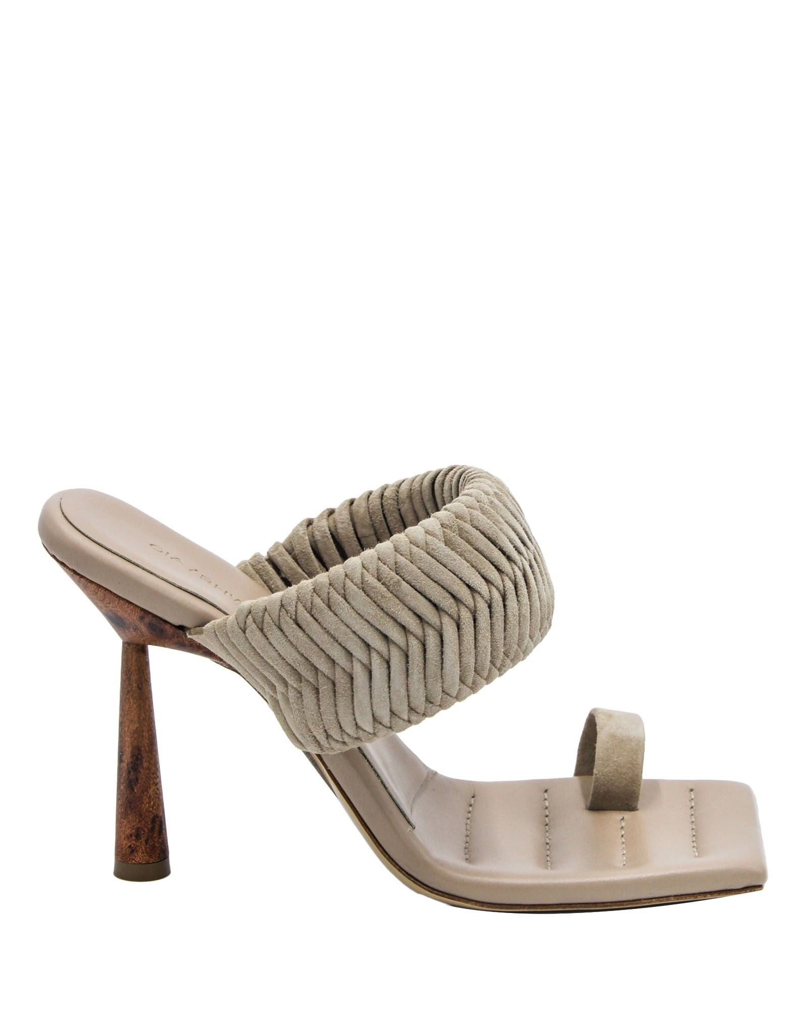 x RHW 1 Toe-Ring Suede Sandals | INTERMIX