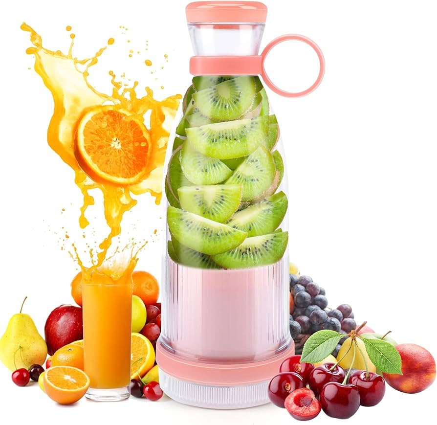 Portable Blender Bottle, Bestcool USB Rechargeable Mini Juice Blender Multifunctional Fruit Juice... | Amazon (UK)