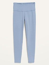 High-Waisted PowerPress 7/8-Length Compression Leggings For Women | Old Navy (US)