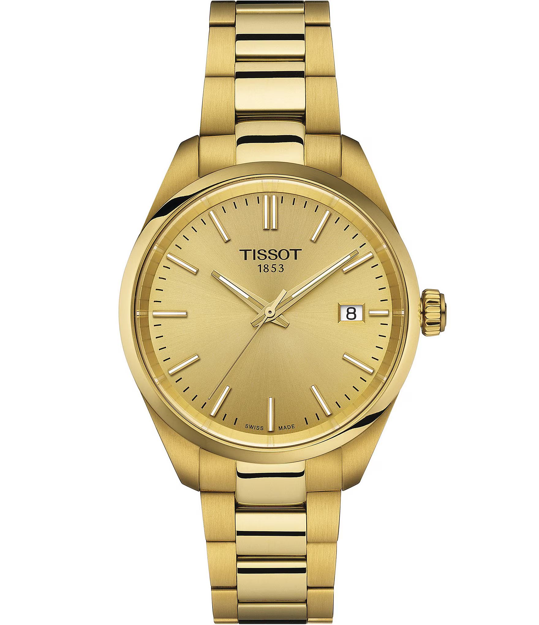 Women's Pr100 Quartz Analog Gold Tone Stainless Steel Bracelet Watch | Dillard's