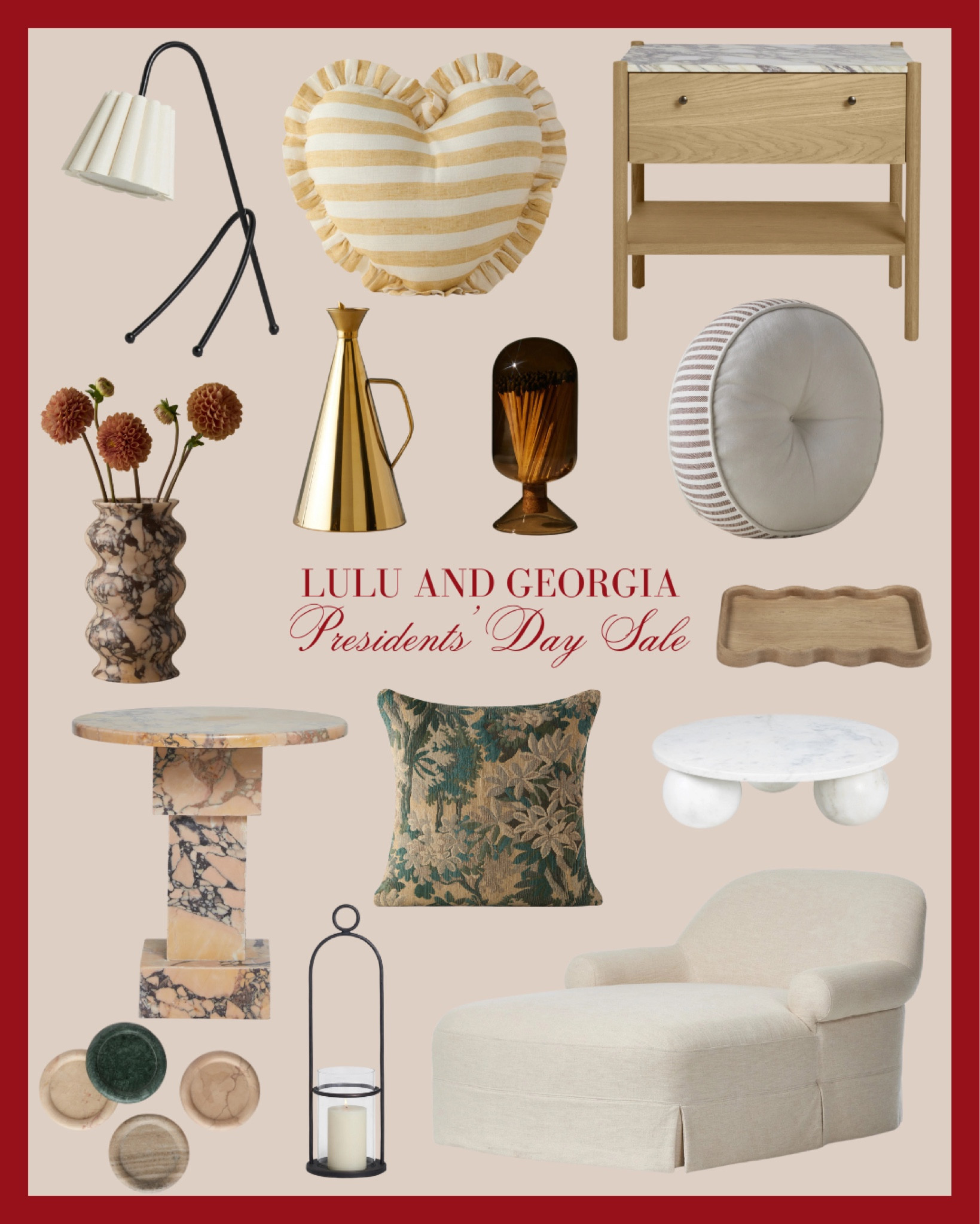 Shop the Lulu and Georgia Presidents’ Day Sale with up to 20% off your order of home decor, lighting, and furniture! #luluandgeorgia #homedecor #furniture

#LTKSaleAlert #LTKHome