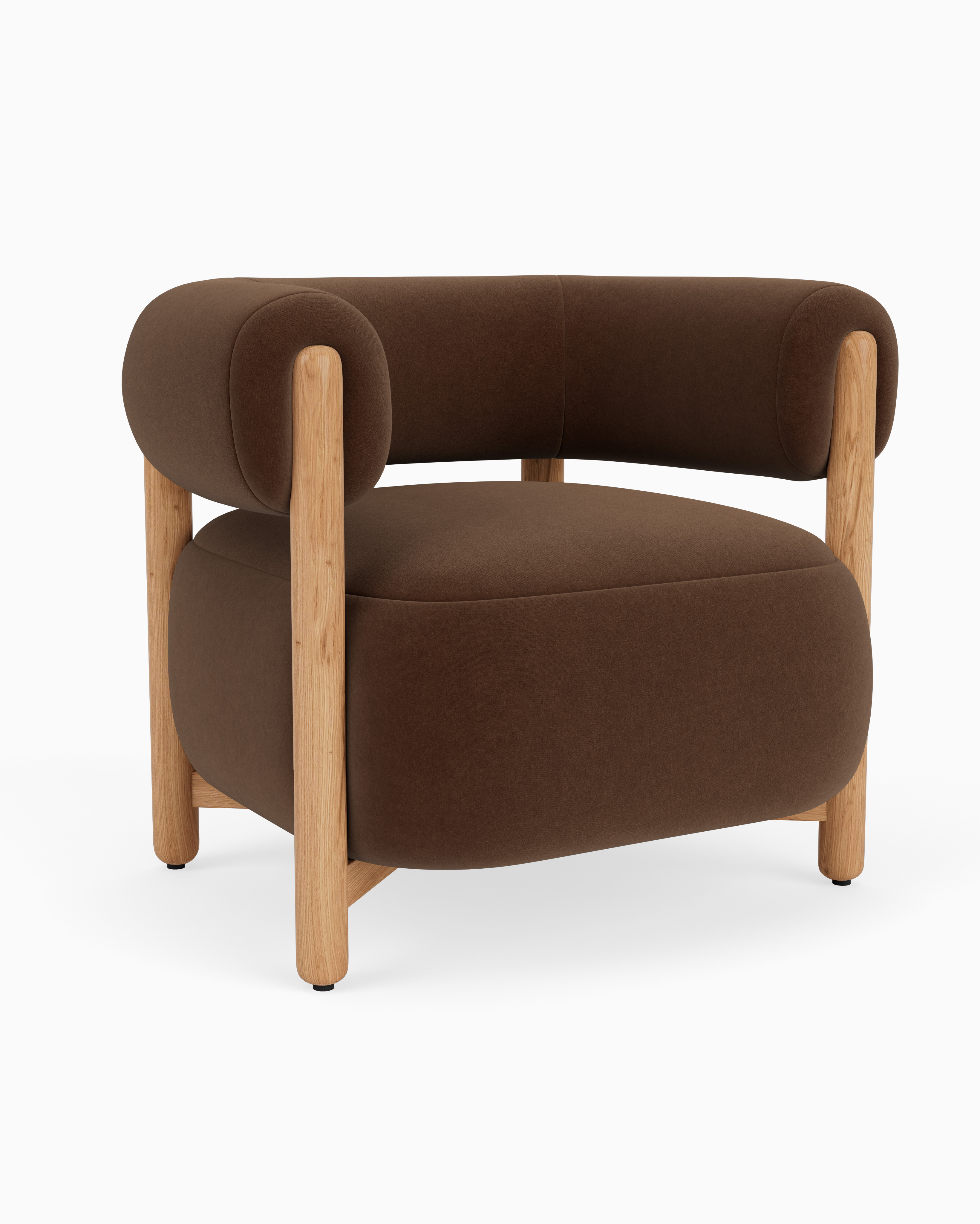 Rio Modern Lounge Chair | Upholstered Designer Accent Chair | Denver Modern