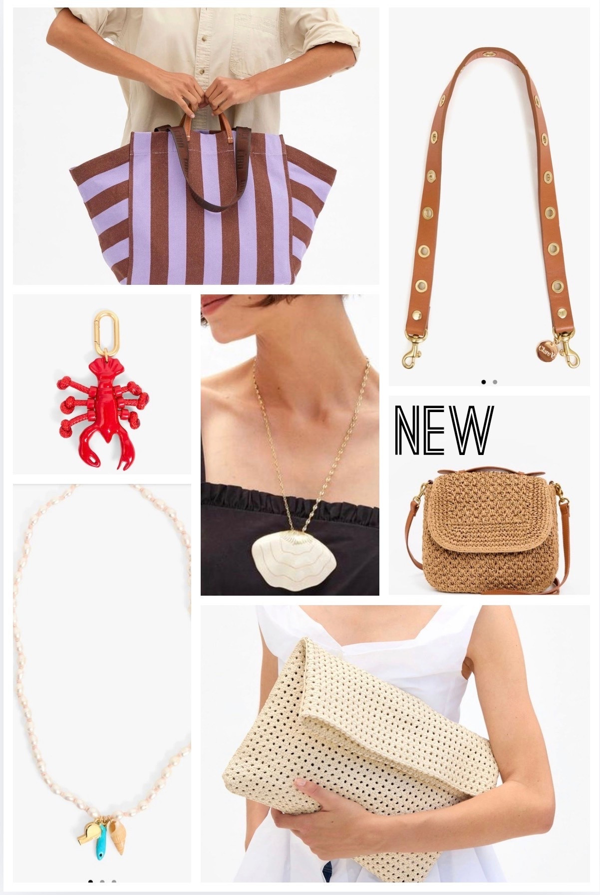 New. Clare V
Bags and accessories.

#LTKSeasonal #LTKOver40