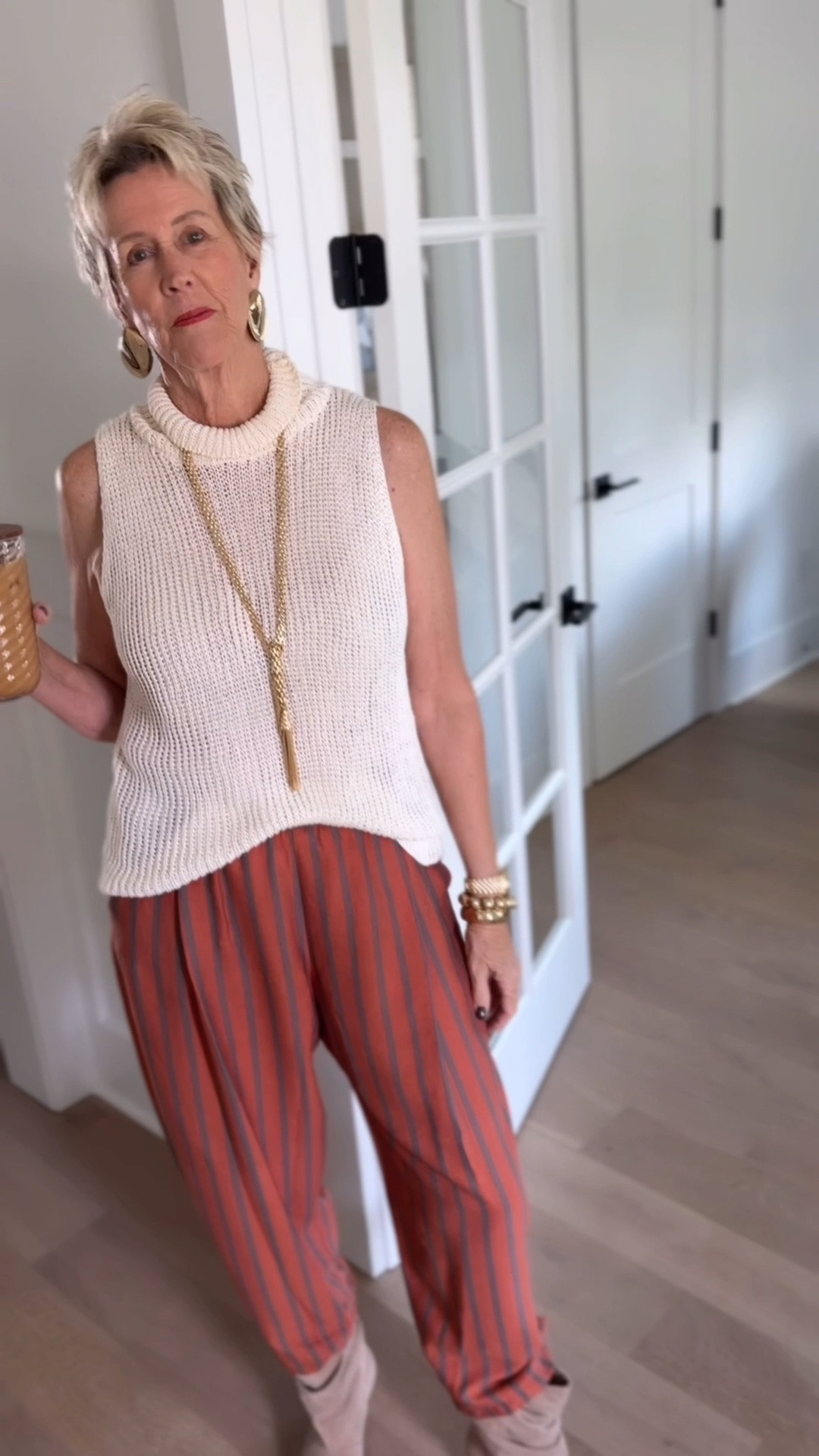 summer to fall outfit with a simple shirt change

#LTKgrwm #LTKOver40 #LTKSeasonal