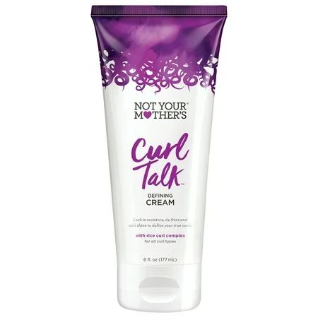 Not Your Mother s Curl Talk Frizz Control Moisturizing Hair Styling Cream 6 fl oz | Walmart (US)