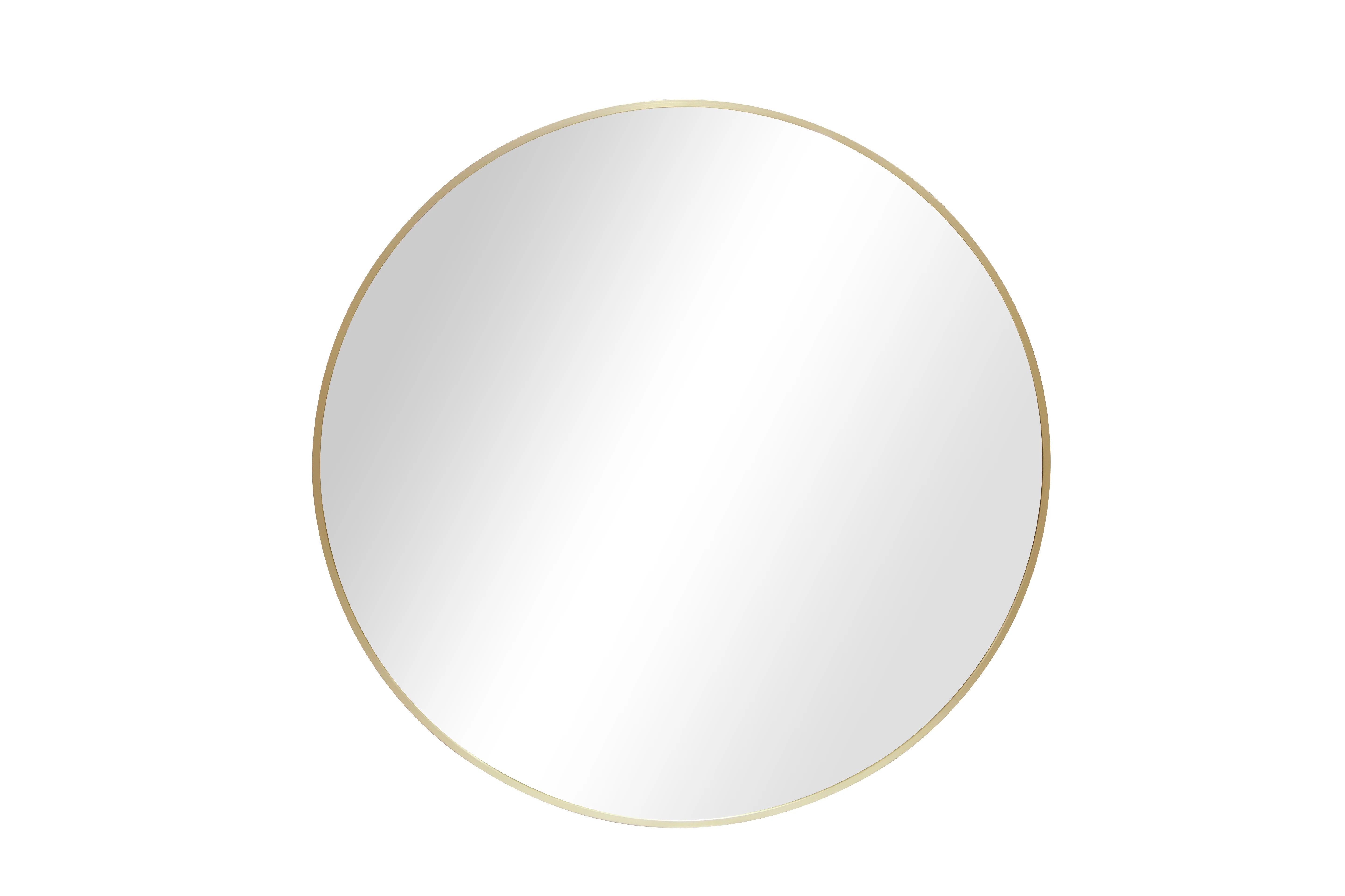 Better Homes & Gardens 32" Round Wall Mirror, Gold, Dia 32inch | Walmart (US)