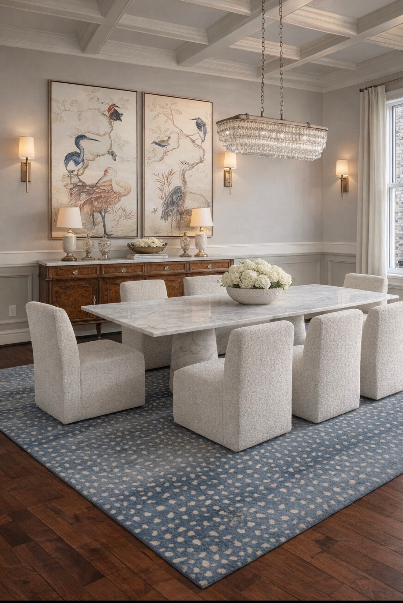 Dining room makeover coming to life 🤎

#LTKSpringSale #LTKHome #LTKSaleAlert