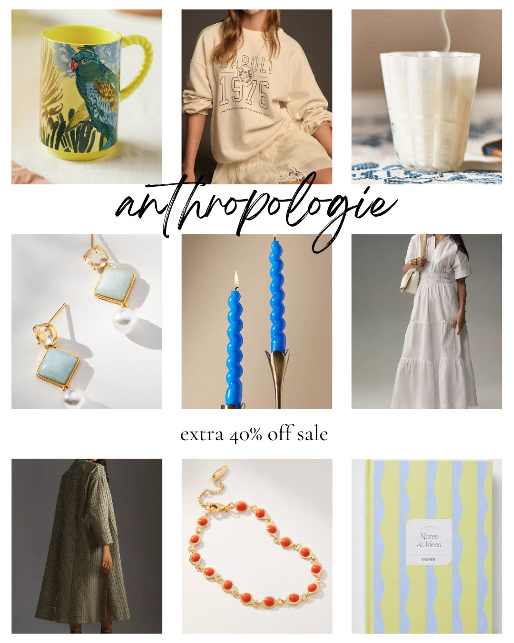 Anthropologie Memorial Day sale! 40% extra off sale! 

#LTKHome #LTKSaleAlert #LTKU