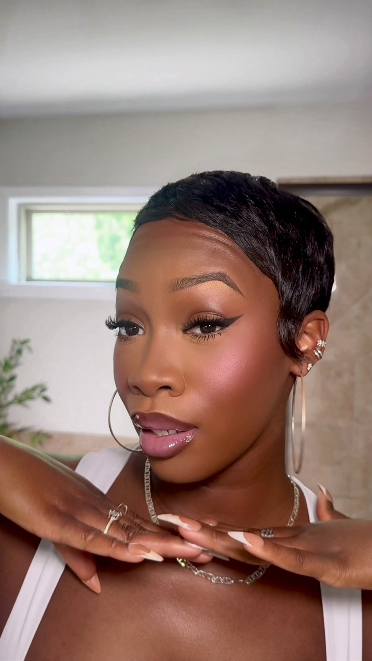 The most beautiful pink blush combo for dark skin 

#LTKBeauty