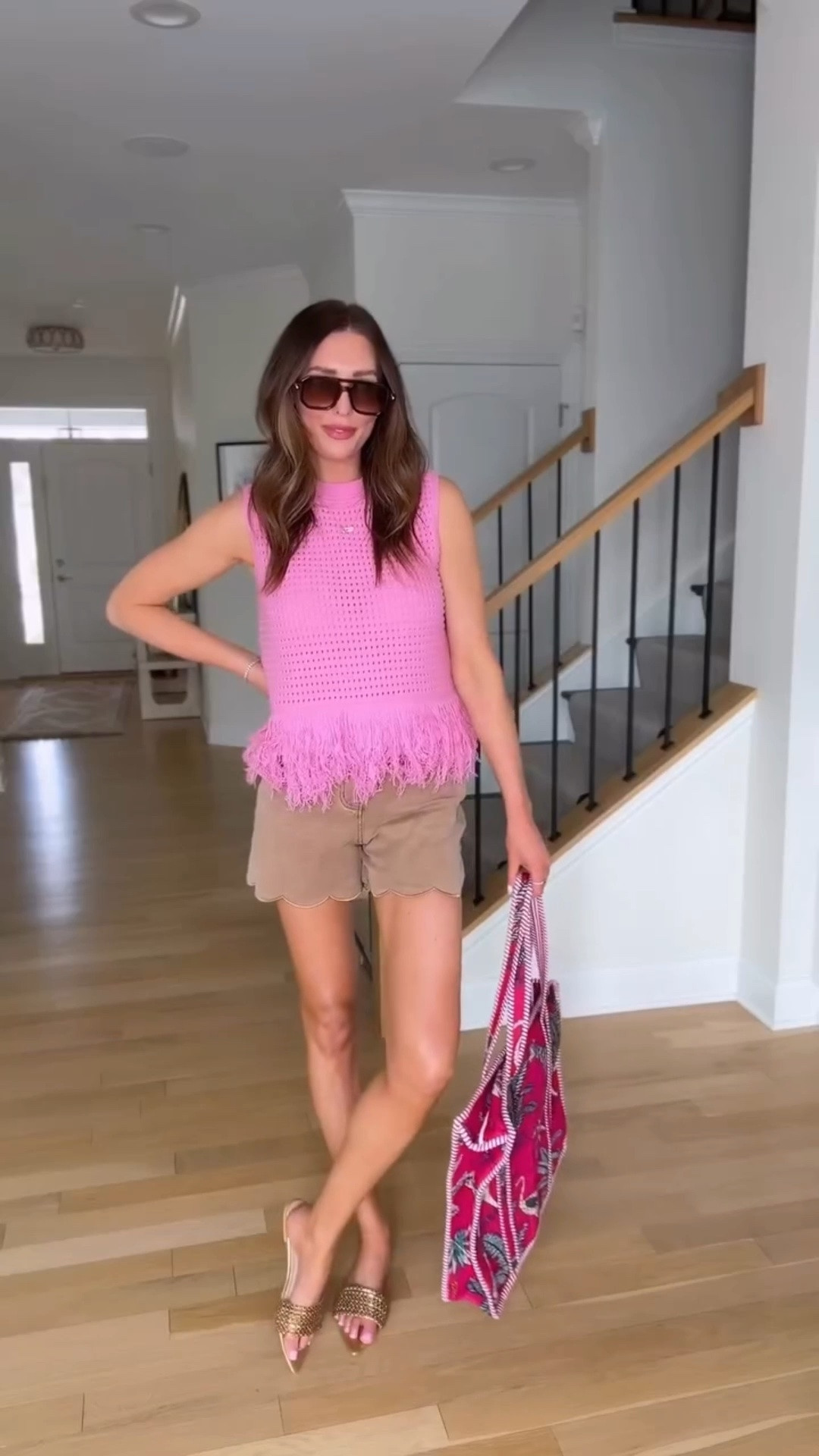Why do I love this so much?? Because it just works 🙌🏼

I’m obsessed with this fringe top and scalloped jean shorts. Add in the on trend sunglasses + bag and we’re ready to go!

#summeroutfitideas #everydayoutfits

#LTKootd #LTKgrwm #LTKSeasonal