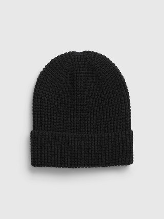 Organic Cotton Waffle-Knit Beanie | Gap (US)