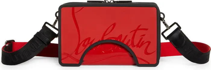 Adolon Logo Debossed Crossbody Bag | Nordstrom