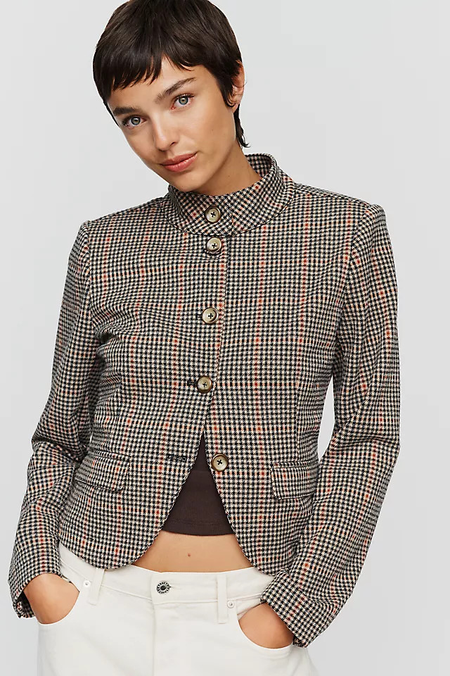 Avec Les Filles Button-Up Knit Jacket | Anthropologie (US)