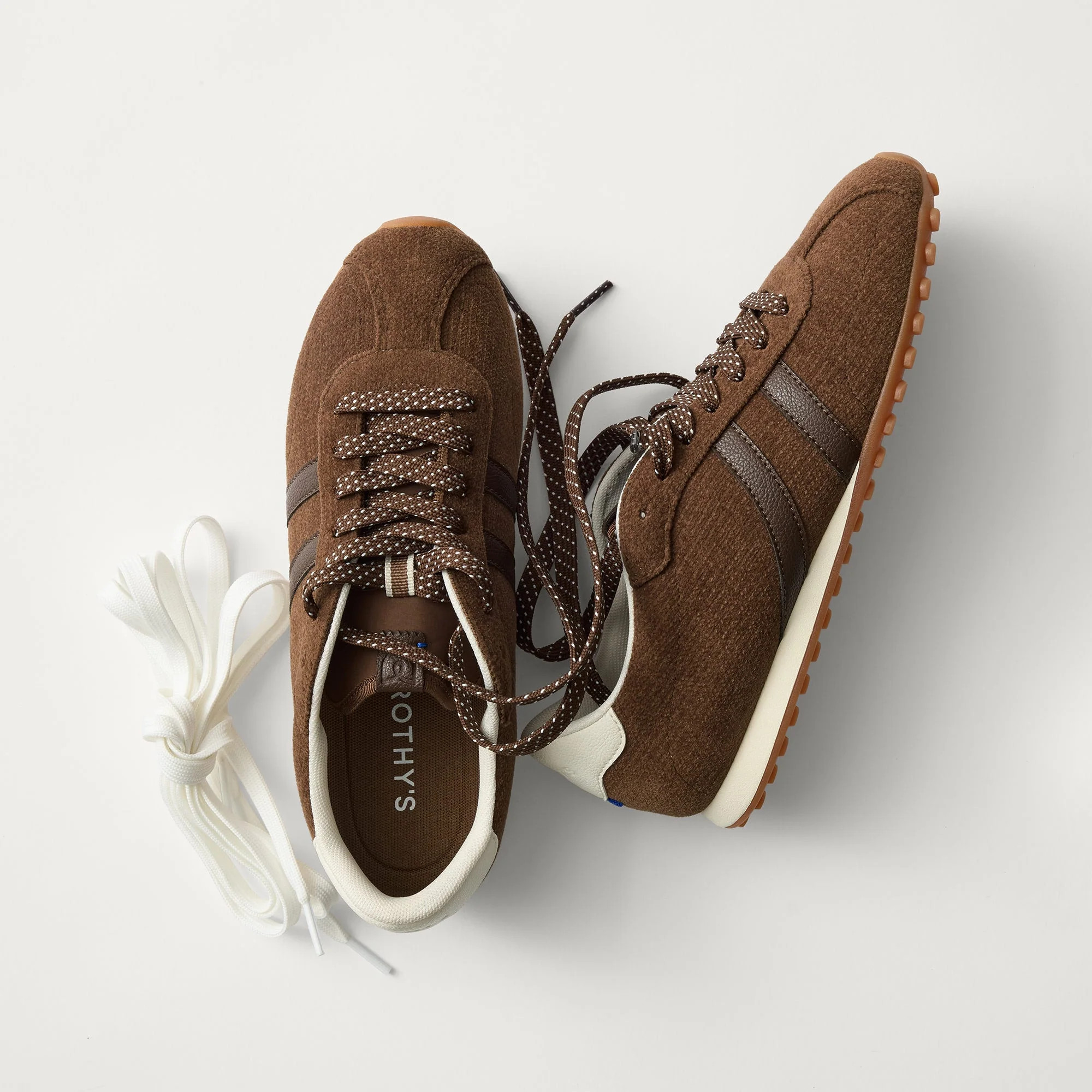 Women's Ivy Sneaker in ReVelvet\u2122 Cinnamon | Rothy's | Rothy's