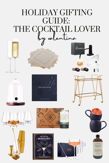 Gift guide, cocktail gifts, cocktail lovers, gifts for him, gifts for her, home cocktail making, party season, home ware 

#LTKGiftGuide #LTKSeasonal #LTKHoliday