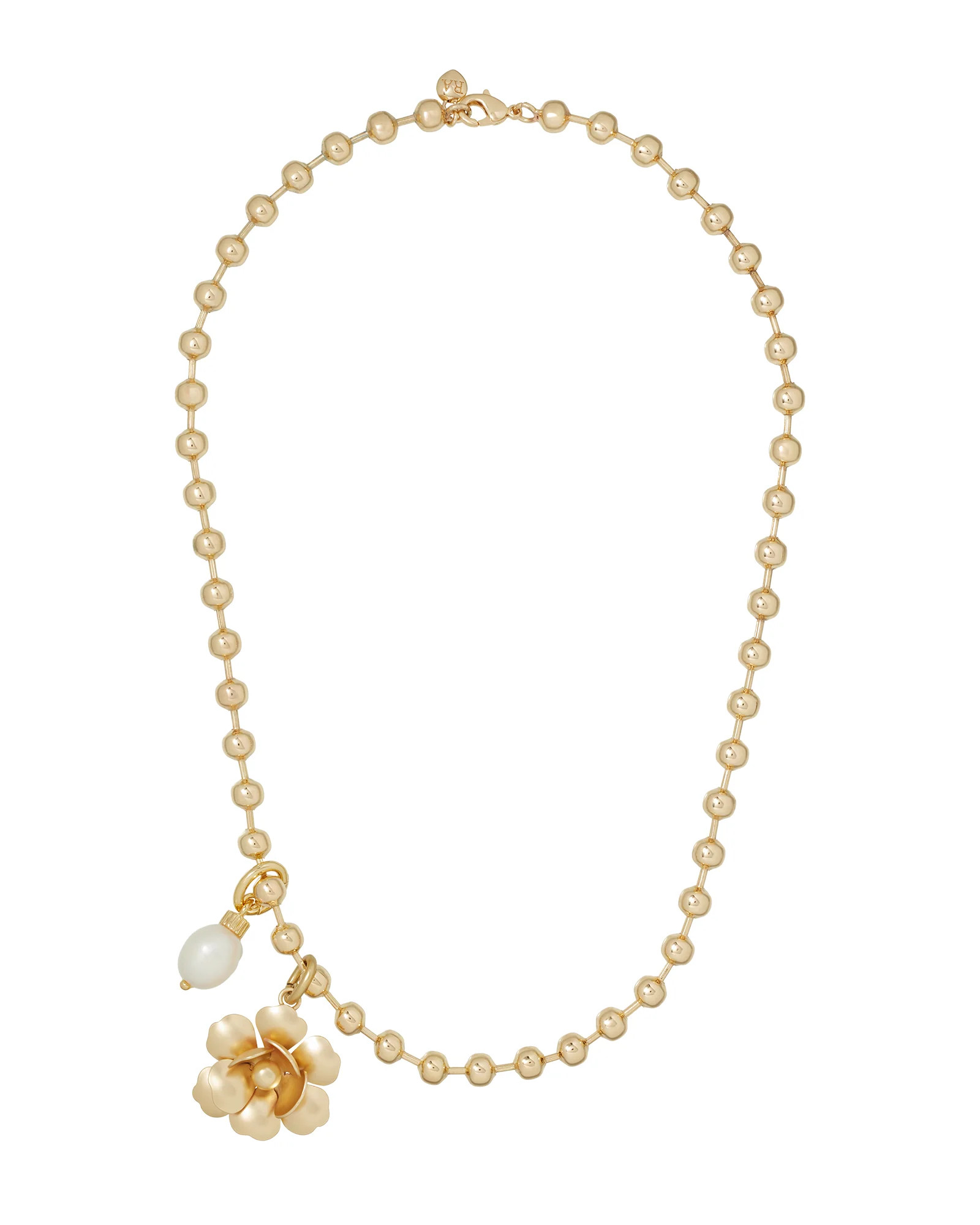 The Flower Meets The Pearl Necklace | Roxanne Assoulin
