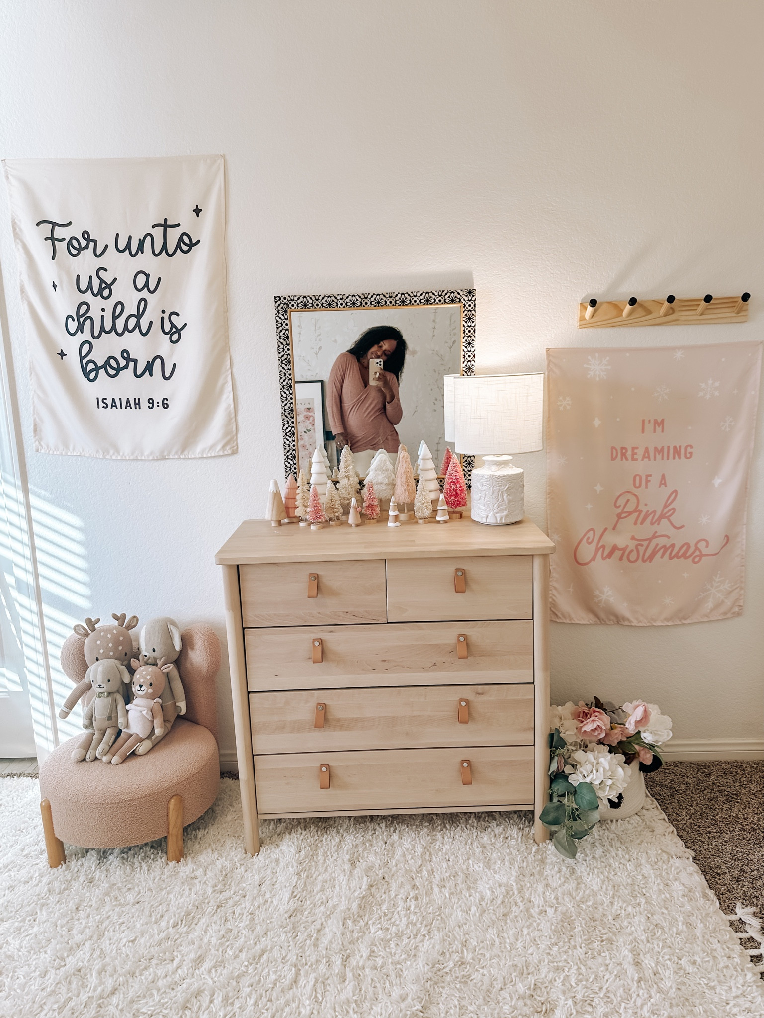 #Ad I am still in the process of completing little Omi‘s bedroom. But I’m so excited to add these cute little banners from @hunnyprints to her walls for the holiday season. There’s so many different options to choose from and they come in so many different colors. Definitely thinking of getting some more for our play area too. #hunnyprints

#LTKhome #LTKHolidaySale #LTKHoliday