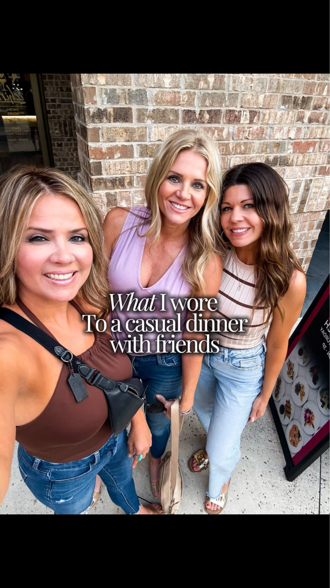 Proof you don’t need to overthink it — tank, jeans, sandals, done ✅ This was my exact fit for dinner with friends last night and it’s giving effortless in the best way.
#casualoutfit #dinnerwithfriends #affordablestyle #amazonfashion