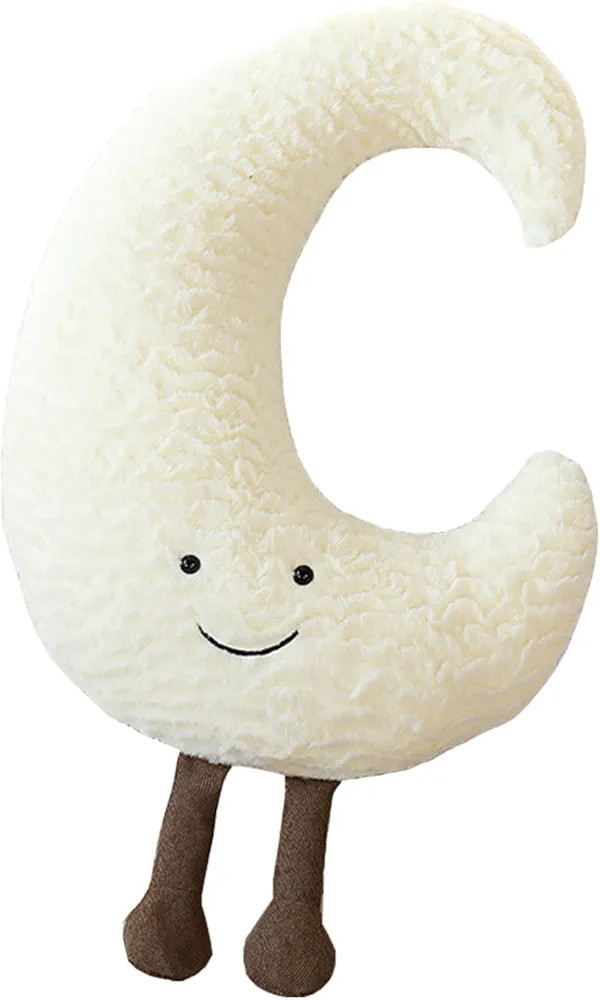 Comfortable Sun Throw Pillow Stars Moon Sofa Cushion Lovely Exquisite Cushion (15.7in, Moon) | Amazon (US)