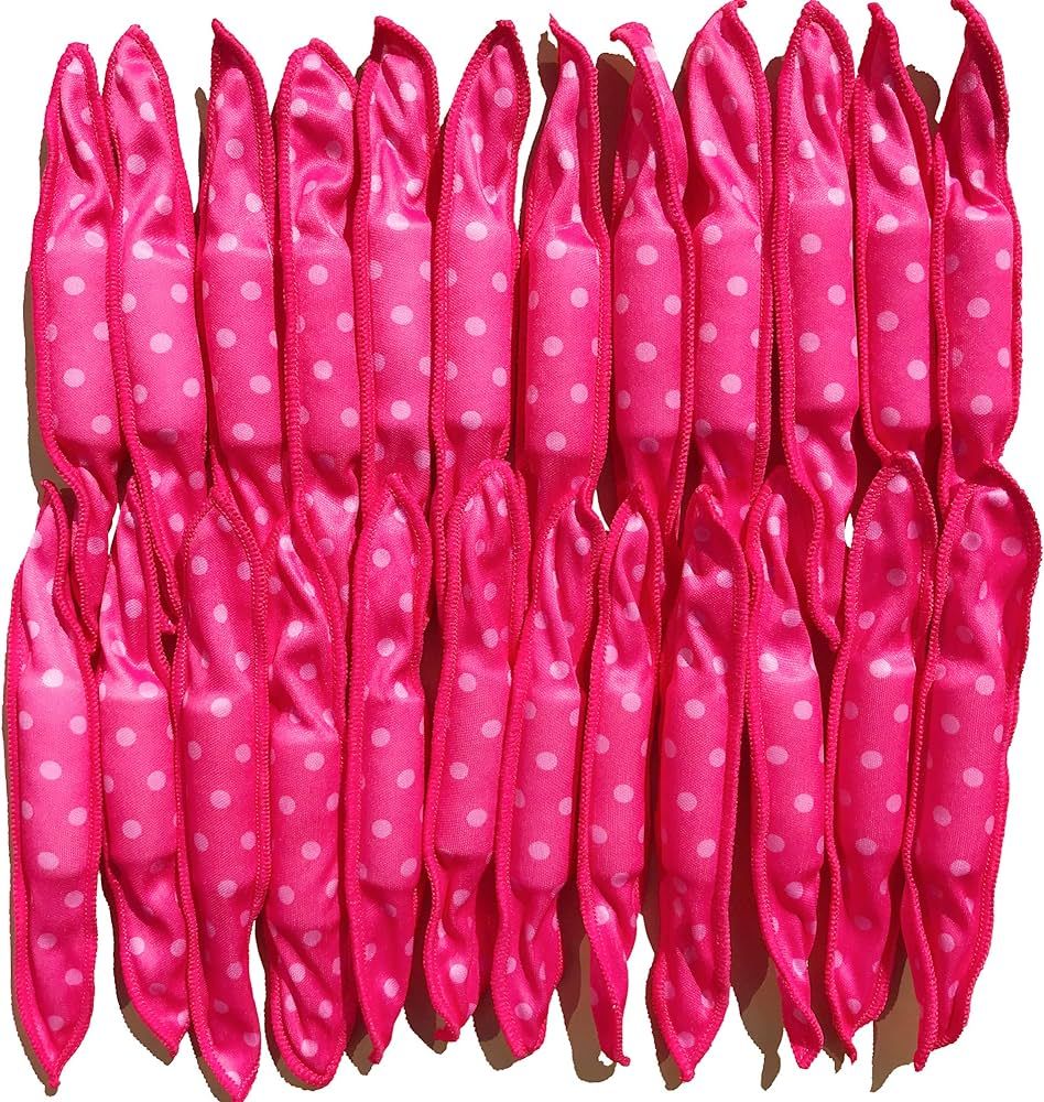 40 pieces soft sleep hair rollers pillow sponge hair rollers stain heatless sleep in hair curlers... | Amazon (US)